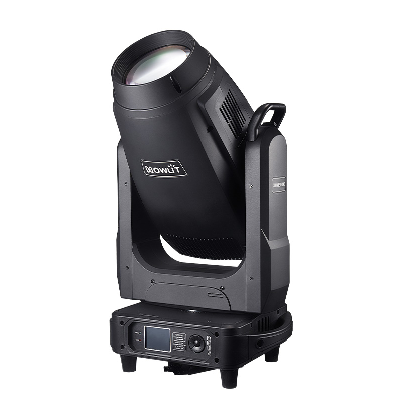 Moving head stage light with nylon flame-retardant and high-temperature resistant housing
