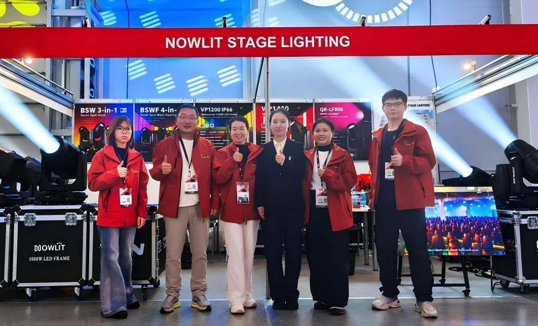 NOWLIT на выставке Light + Audio Tec Moscow 2026
